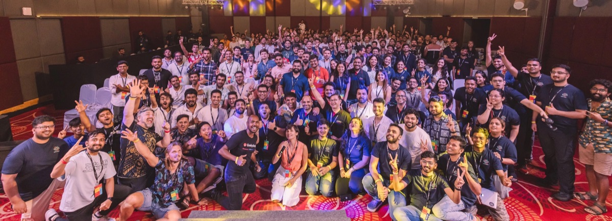 React India Goa group photo with attendees